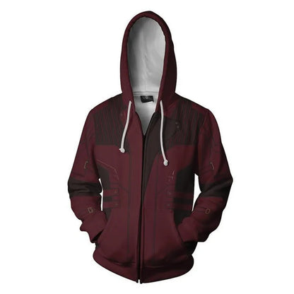Cosplay Hoodie 3D Print Costume Peter Jason