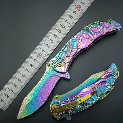 Dragon Carve Tactical Folding Knife  Collection