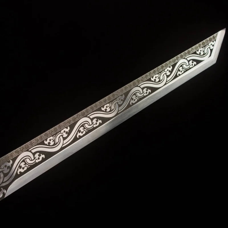 Ink Dragon Short Blade: Elegance in Motion