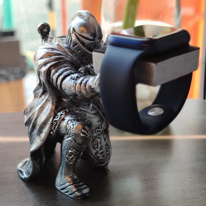 Black Warrior Watch Stand & Charger Display Holder