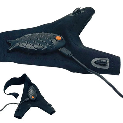 GlowGrip LED Gloves: Rechargeable Handheld Light