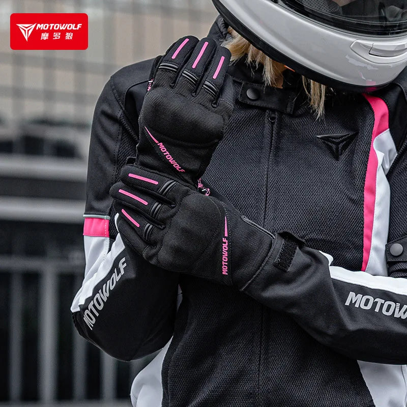 Summer Mesh Motobike Gloves for Women & Men