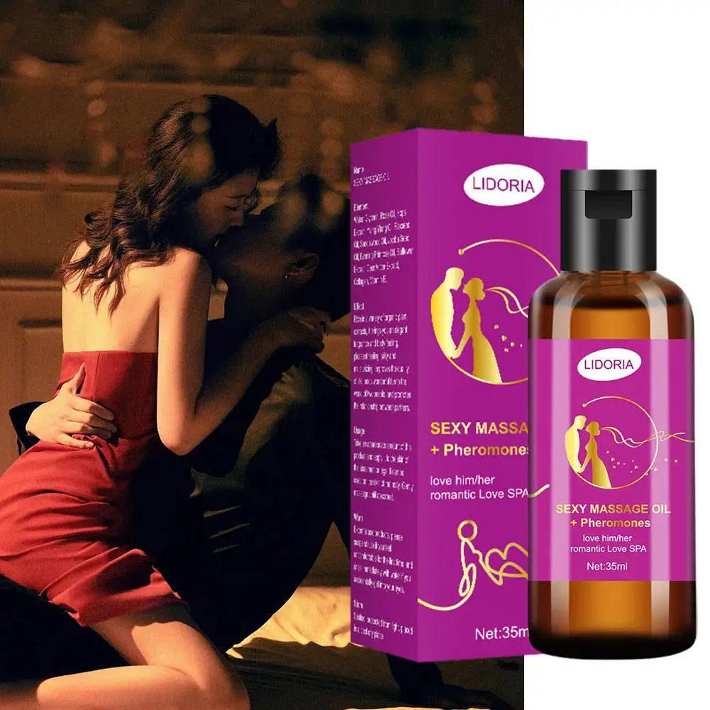 Romantic Rose Essence Massage Oil for Couples