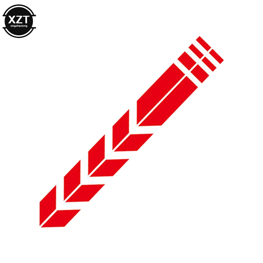 Reflective Arrow Decals for Motorcycle Safety
