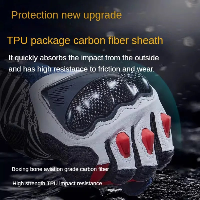 DUHAN W2 All-Weather Motorcycle Gloves Unisex