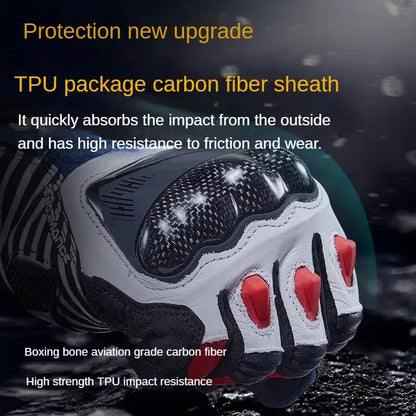 DUHAN W2 All-Weather Motorcycle Gloves Unisex
