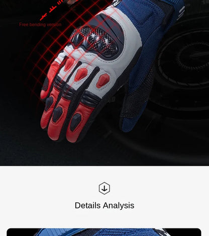 DUHAN W2 All-Weather Motorcycle Gloves Unisex