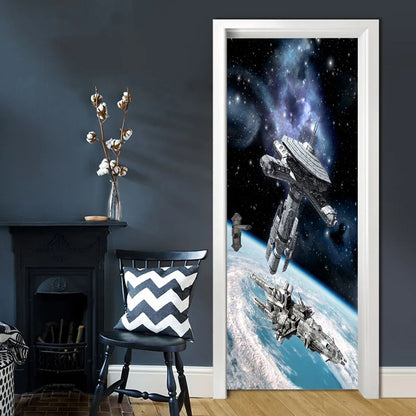 Custom PVC Door Mural: Personalize Your Space