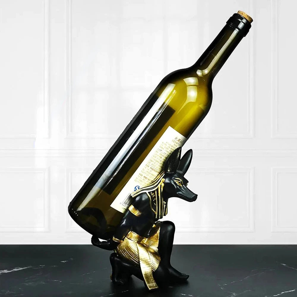 Anubis Gamepad Stand: Resin Egyptian Controller Holder