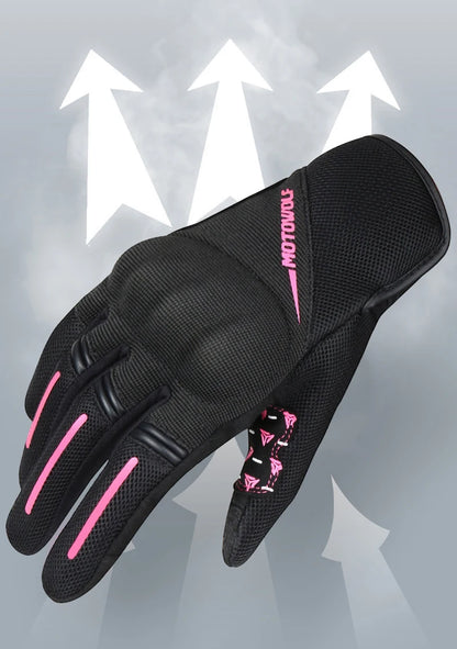 Summer Mesh Motobike Gloves for Women & Men