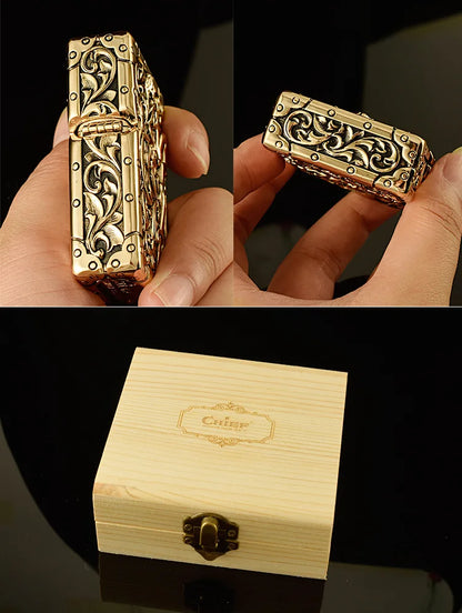 CHIEF Retro Windproof Flower Fairy Lighter