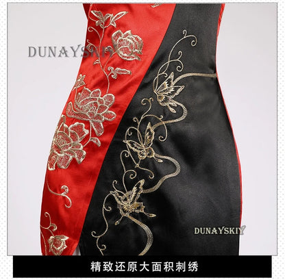 Ada Wong Evil Cheongsam Cosplay Costume Set