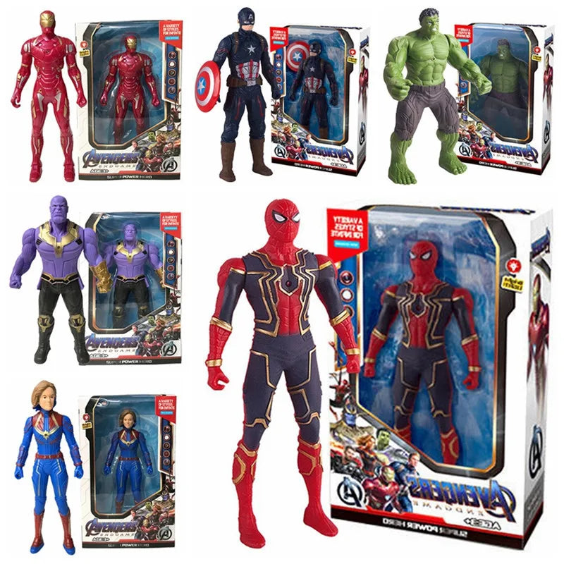 Collectible Superhero Action Figure Toy Luminous
