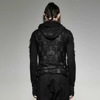 Punk Vibe Gothic Hoodie: Streetwear for Individualists