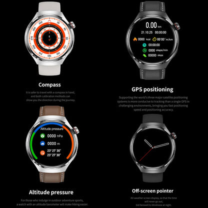 New GPS Smart Watch Men For Huawei GT4 Pro