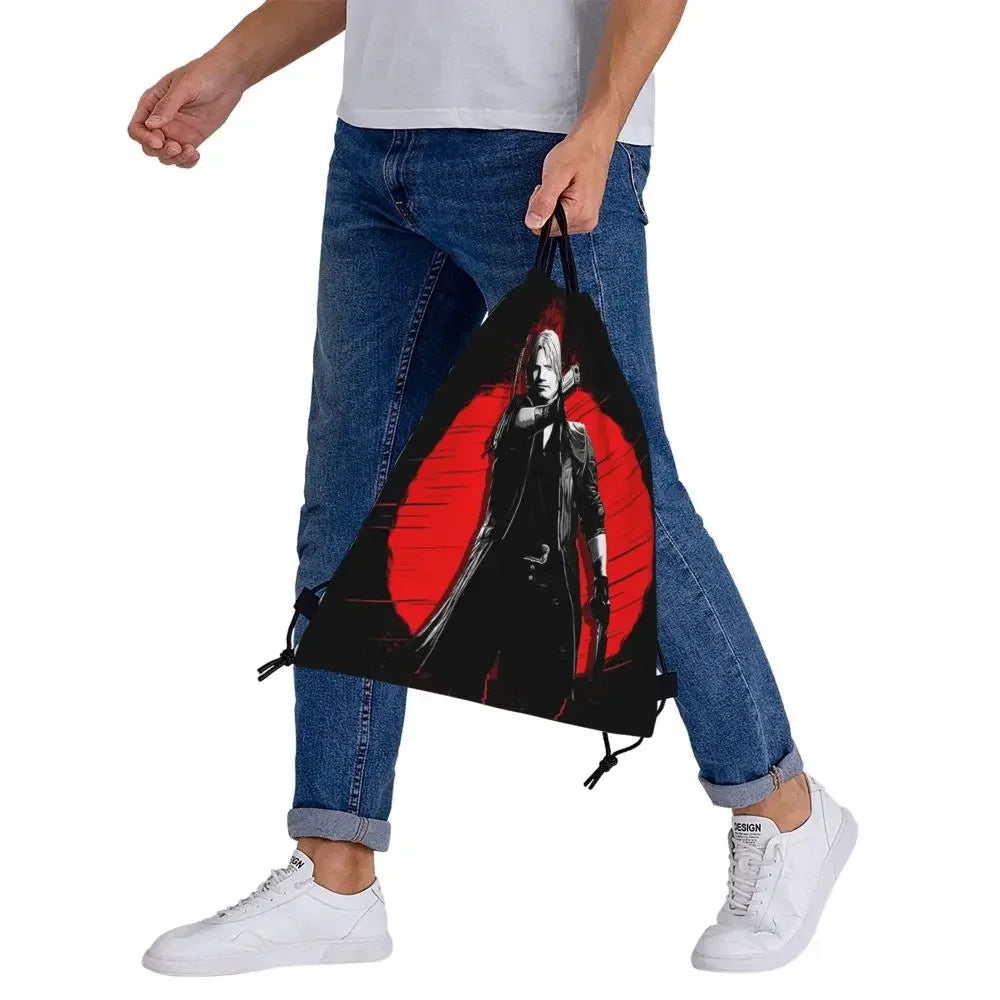 Dante Cry Drawstring Backpack - Student Essentials Bag