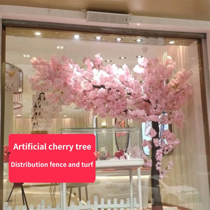 Artificial Cherry Blossom Tree Floor  Outdoor Garden Decoration