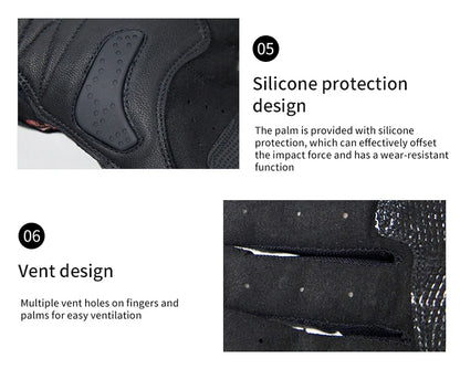GlideGuard Summer Riding Gloves - Star Field Knight