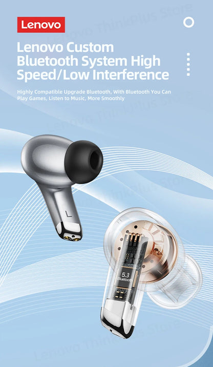Lenovo LP5 Wireless HiFi Earbuds - Sports, Comfort, and Durability