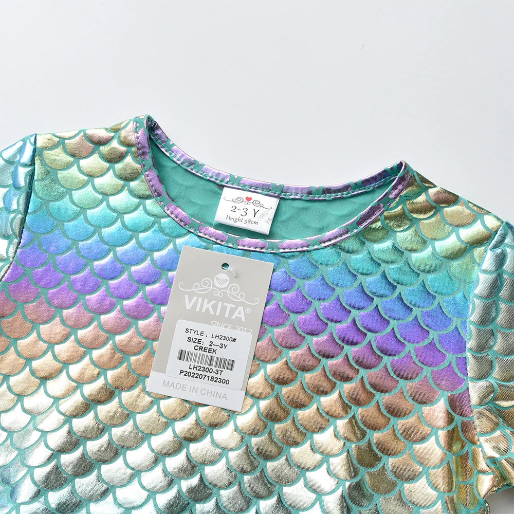 Mermaid Dress Baby Girls