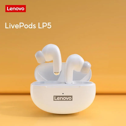 Lenovo LP5 Wireless HiFi Earbuds - Sports, Comfort, and Durability