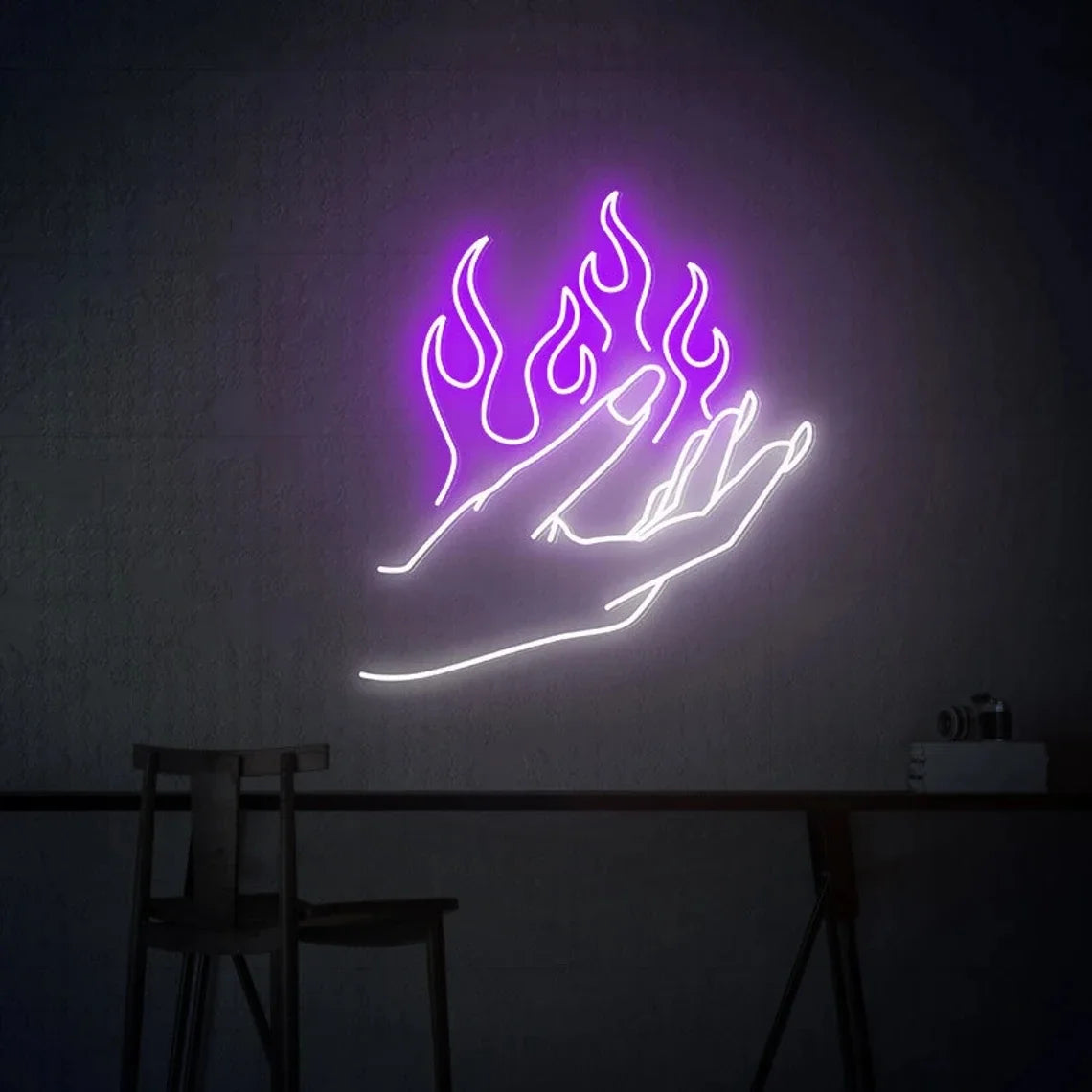 Customizable Neon Glow Sign Maker