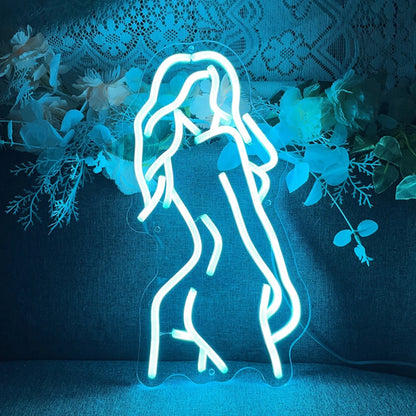 LED Neon Sign Sexy Lady Body Neon Light