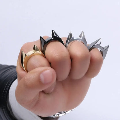 Guardian Cat Ear Defense Ring - Fashionable & Fun