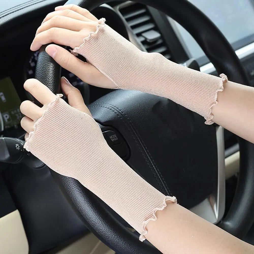 Mystic Mesh Anti-UV Cycling Gloves for Women