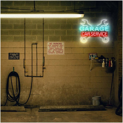 Garage Car Service Neon Signs