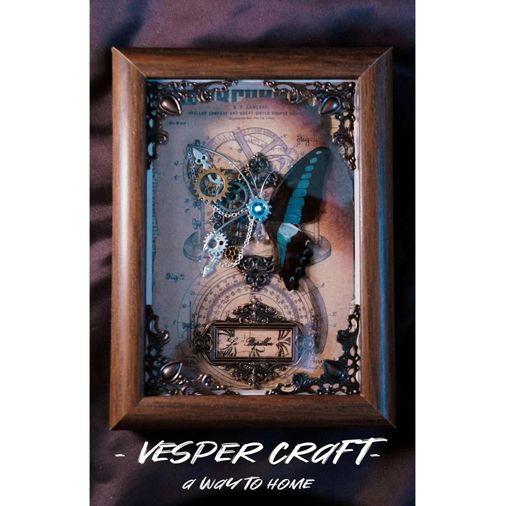 Artisan Mechanical Butterfly Wall Art Decor