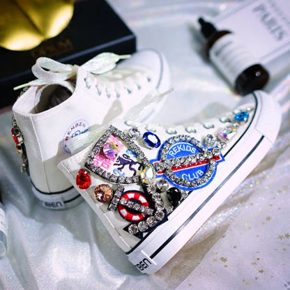Woman Canvas Shoes Flat Platform
