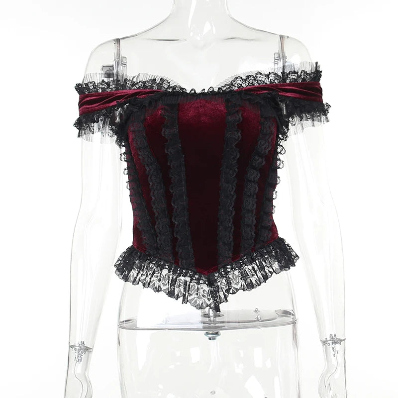 Name: Dark Tech Fairy Corset Top