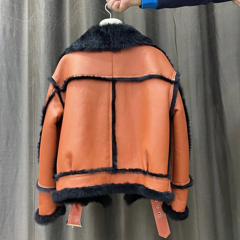 Luxury Women's Winter Fur Coat