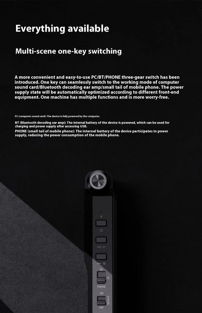 FiiO Audio Pro: HiFi Bluetooth Earphone Amplifier