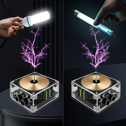 Tesla Coil Arc Plasma Desktop Toy Touchable