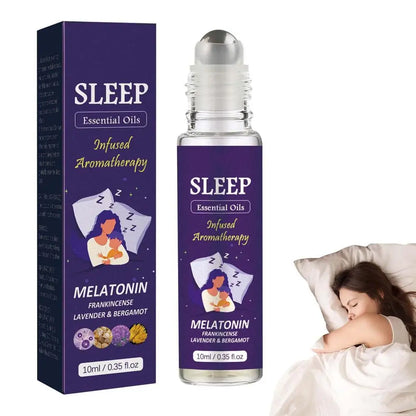 Sleep Bliss: Lavender & Bergamot Essential Oil Roller