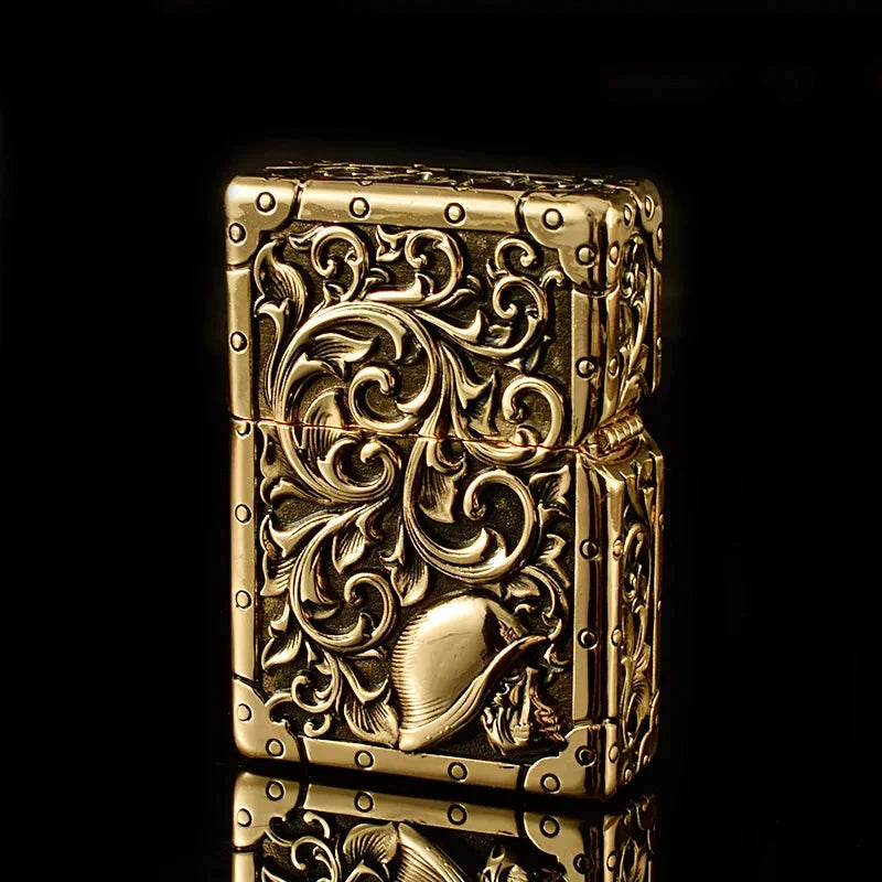 CHIEF Retro Windproof Flower Fairy Lighter