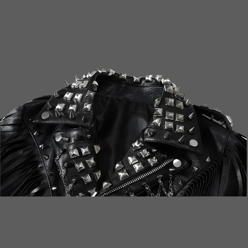 PU Leather Jacket for Women