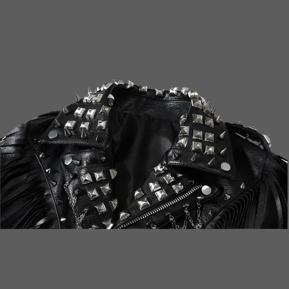 PU Leather Jacket for Women