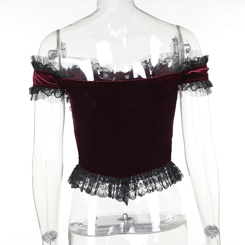 Name: Dark Tech Fairy Corset Top