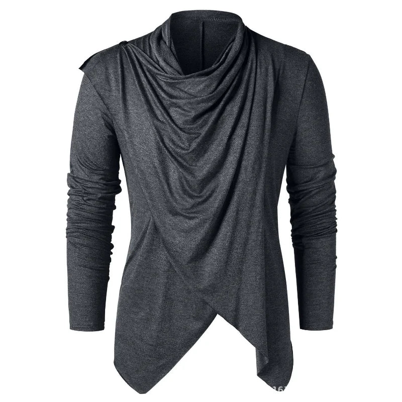 Chic Men’s Solid Cardigan: Casual Style Essential