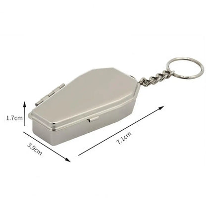 Coffin Keychain Ashtray: Chic & Portable Smokers’ Gem