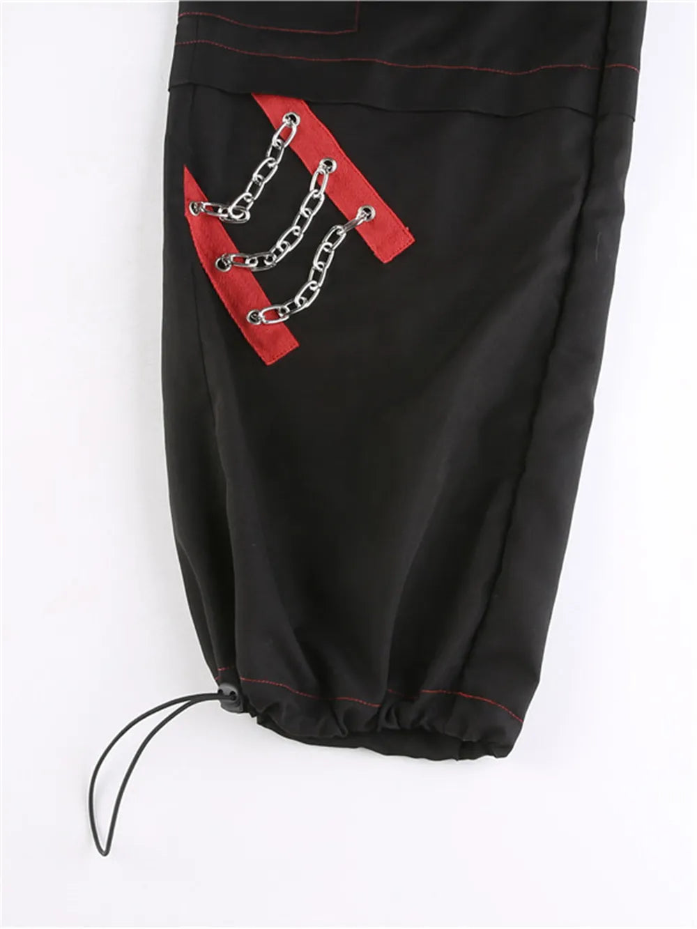 Cyber Punk Unisex Cargo Wide Leg Pants