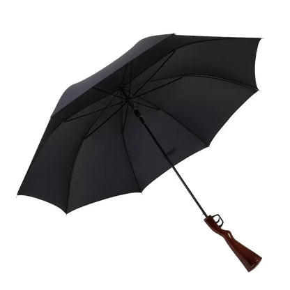 Creative Rifle Umbrella Long Handle Large Straight Cool Umbrellas Formen Automatic Open