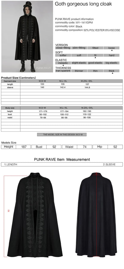 Long Cloak Simple Style
