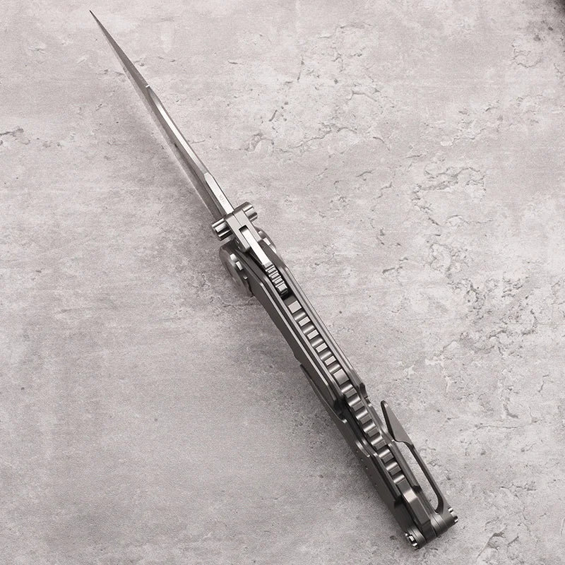 M390 Titanium Folding Knife - Ultimate Outdoor Tool