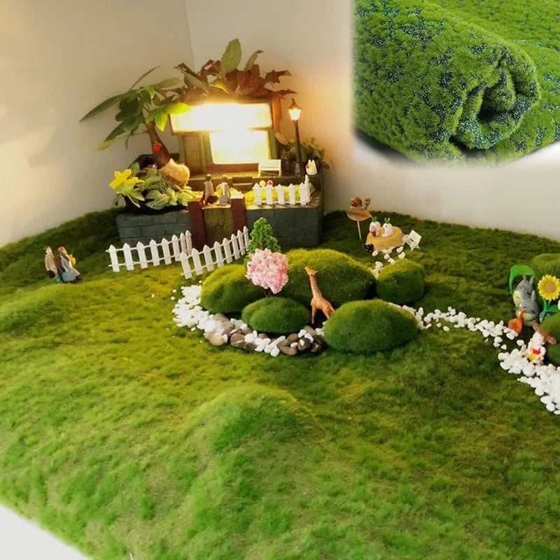Grass Mat Moss Carpet Outdoor Garden Decorations
