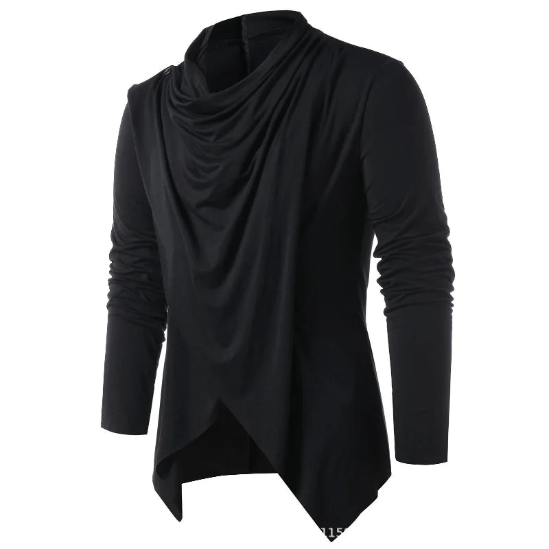 Chic Men’s Solid Cardigan: Casual Style Essential