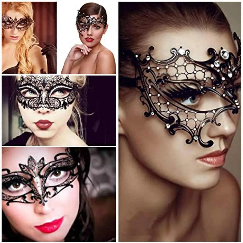 Hollow Lace Masquerade Face Mask